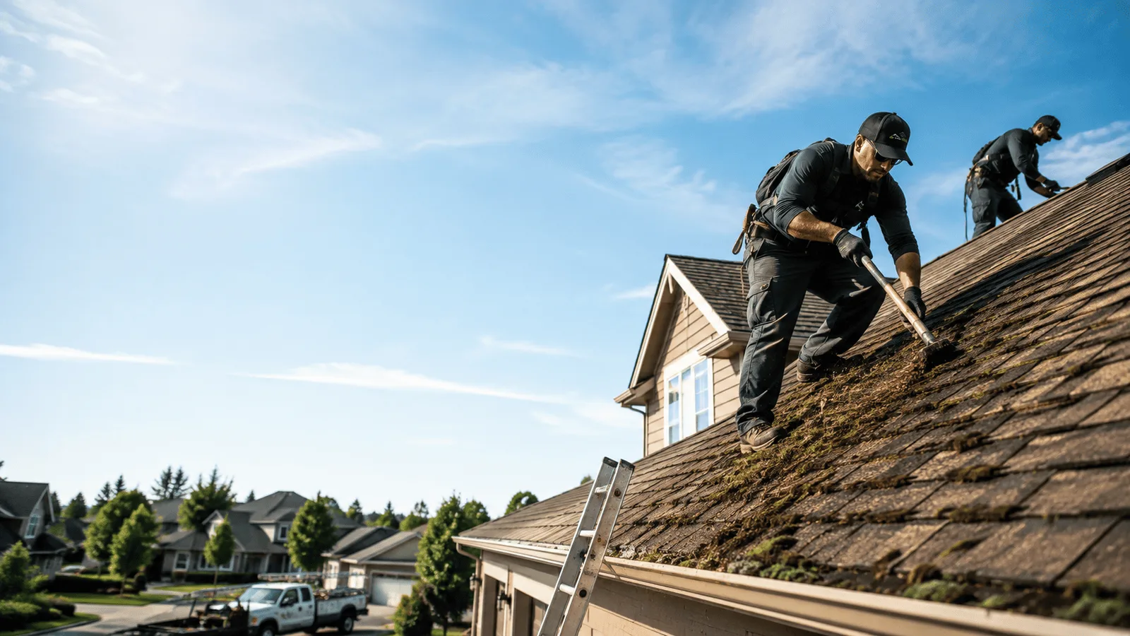 Roof Moss Removal in Braham, MN near me